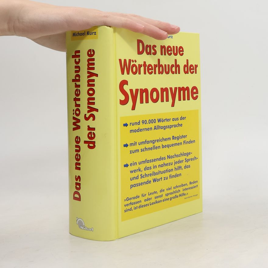 Michael Kurz Das neue Wörterbuch der Synonyme
