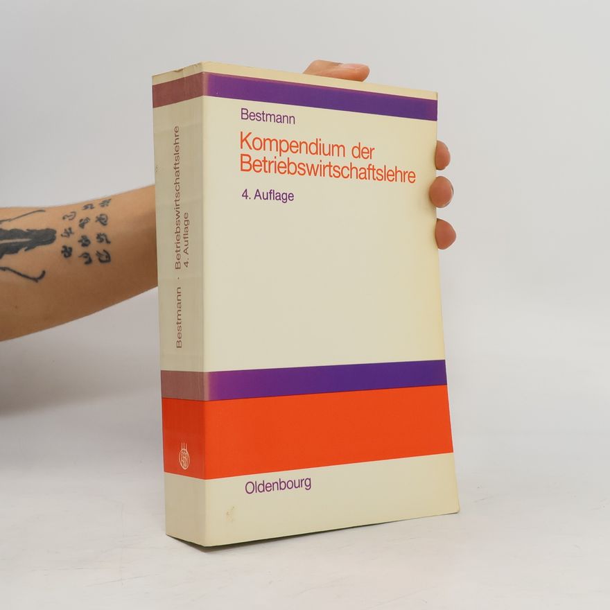 Various authors Kompendium der Betriebswirtschaftslehre