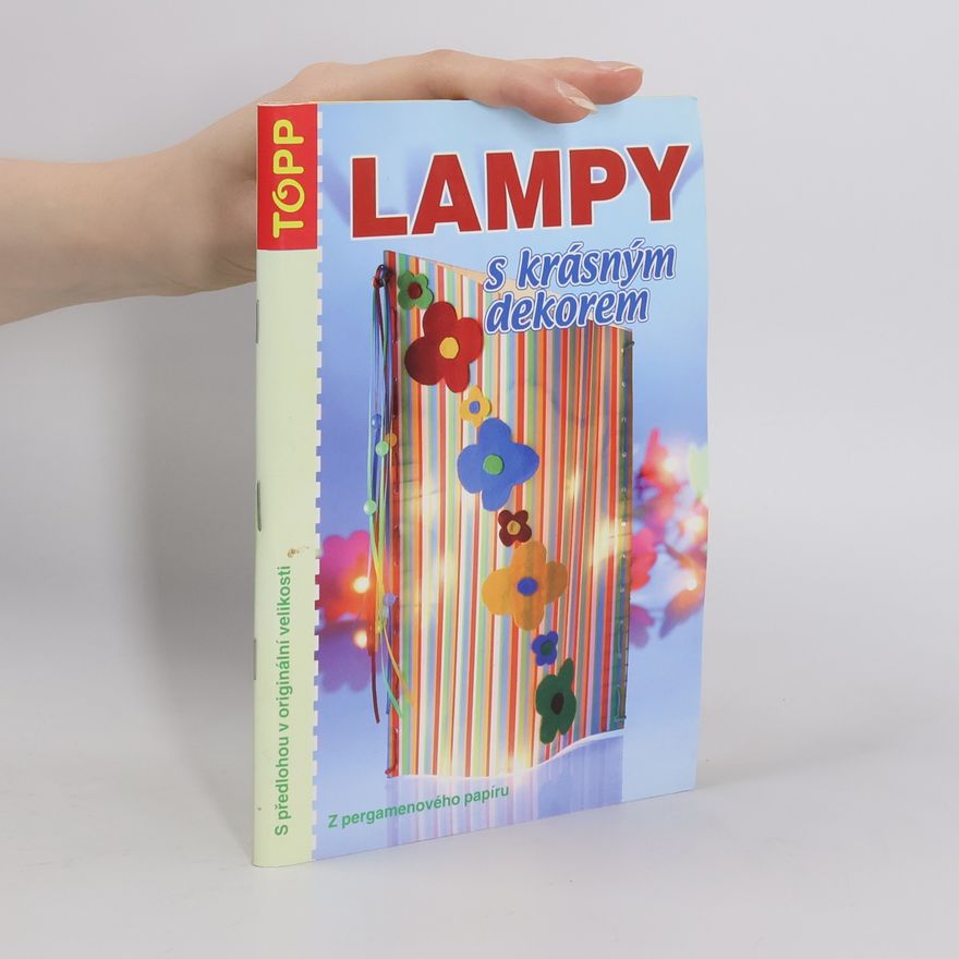 Ankje Serke Lampy s krásným dekorem: Z pergamenového papíru