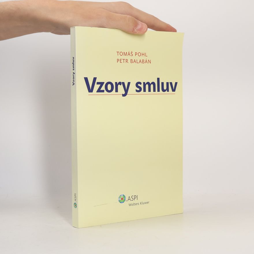 Petr Balabán Vzory smluv