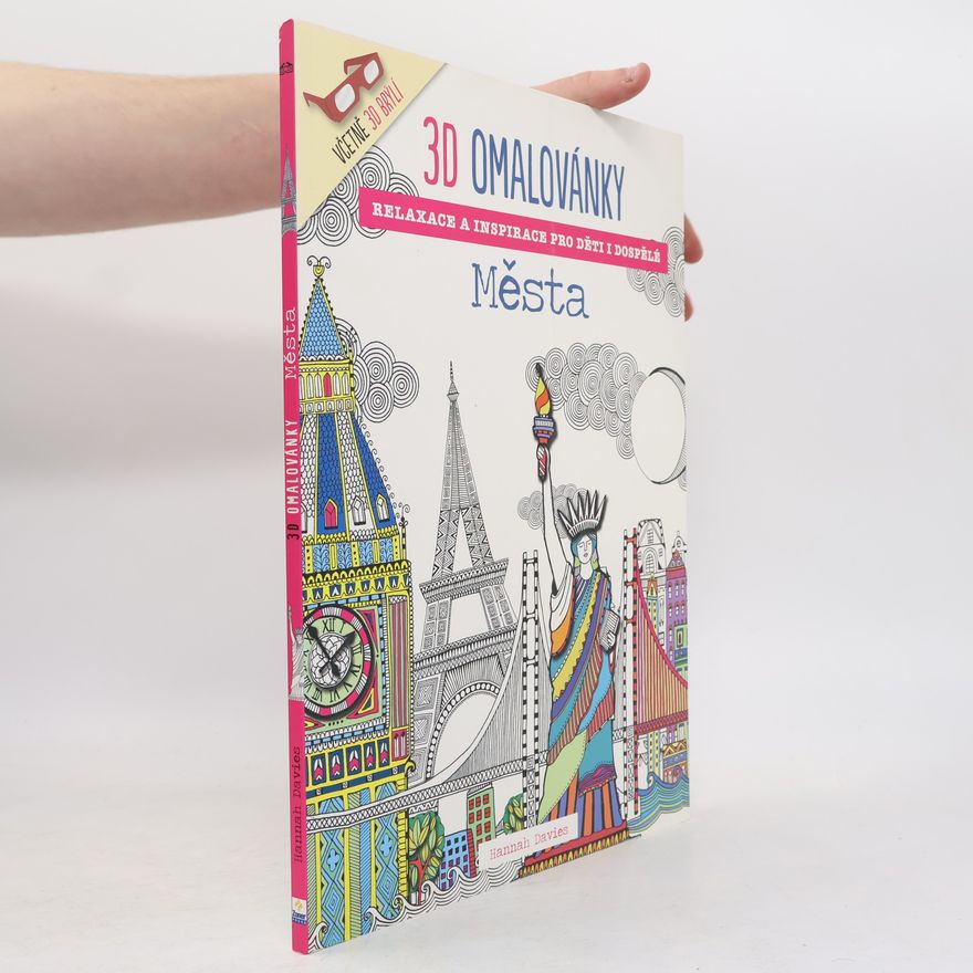 Hannah Davies 3D omalovánky: Města