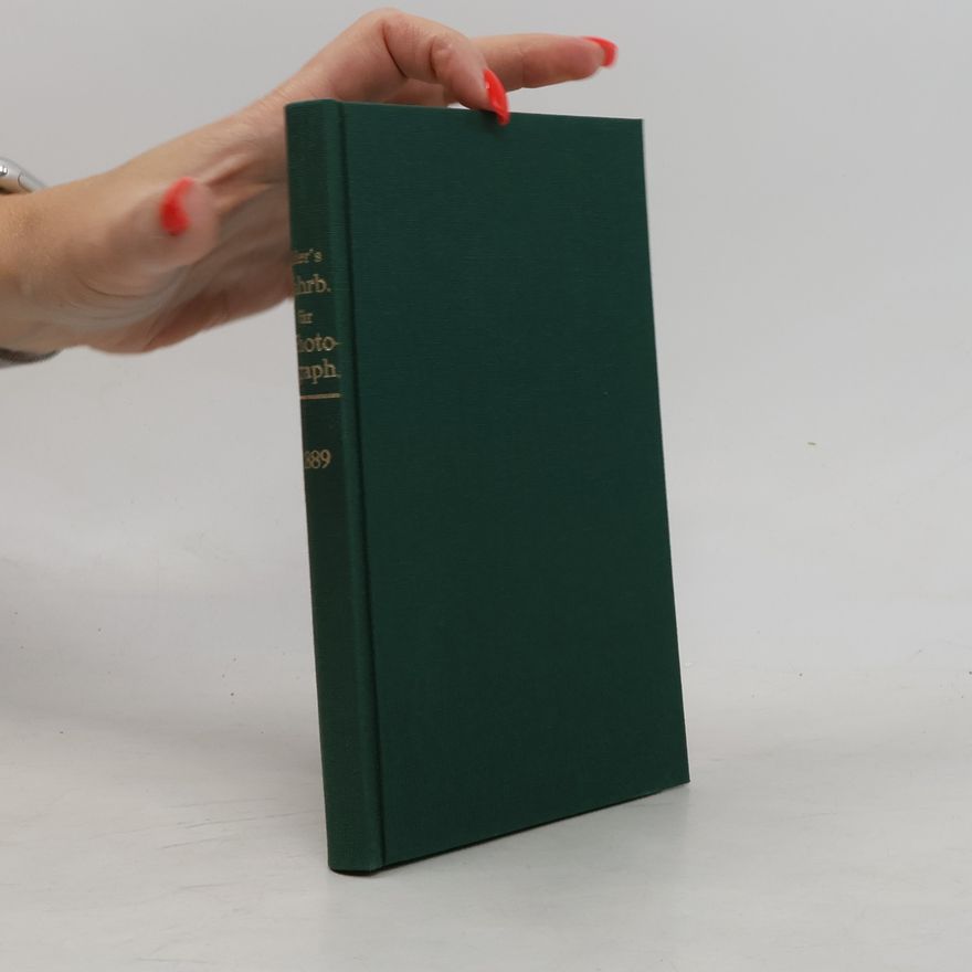 Dr. Josef Maria Eder Eder's Jahrbuch für Photographie