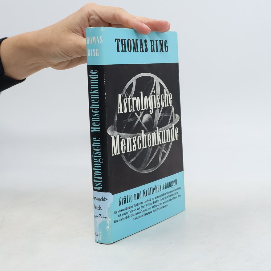 Thomas Ring Astrologische Menschenkunde