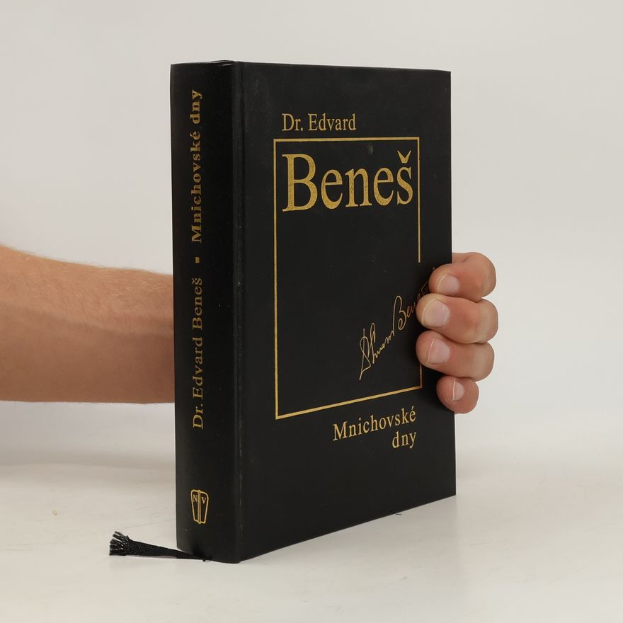 Edvard Beneš Mnichovské dny