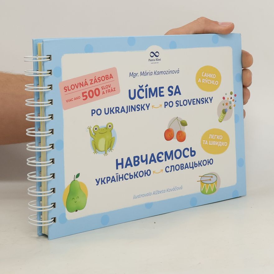 Mária Kamozinová Učíme sa po ukrajinsky po slovensky / Навчаємось українською словацькою