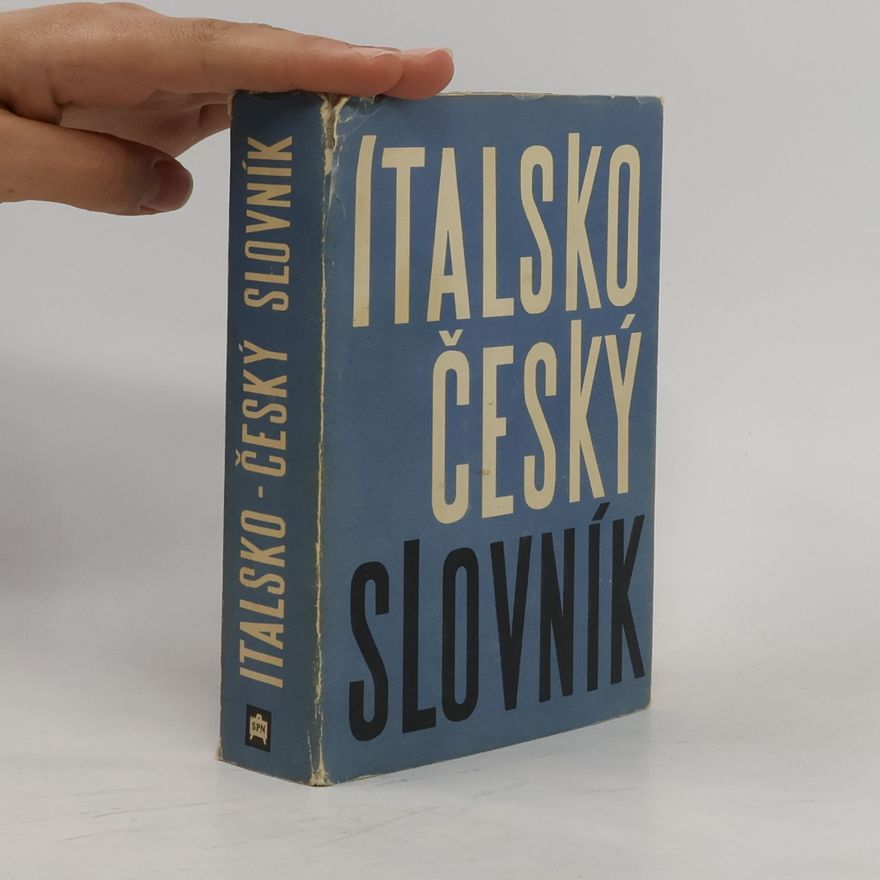 Jaroslav Rosendorfský Italsko-český slovník