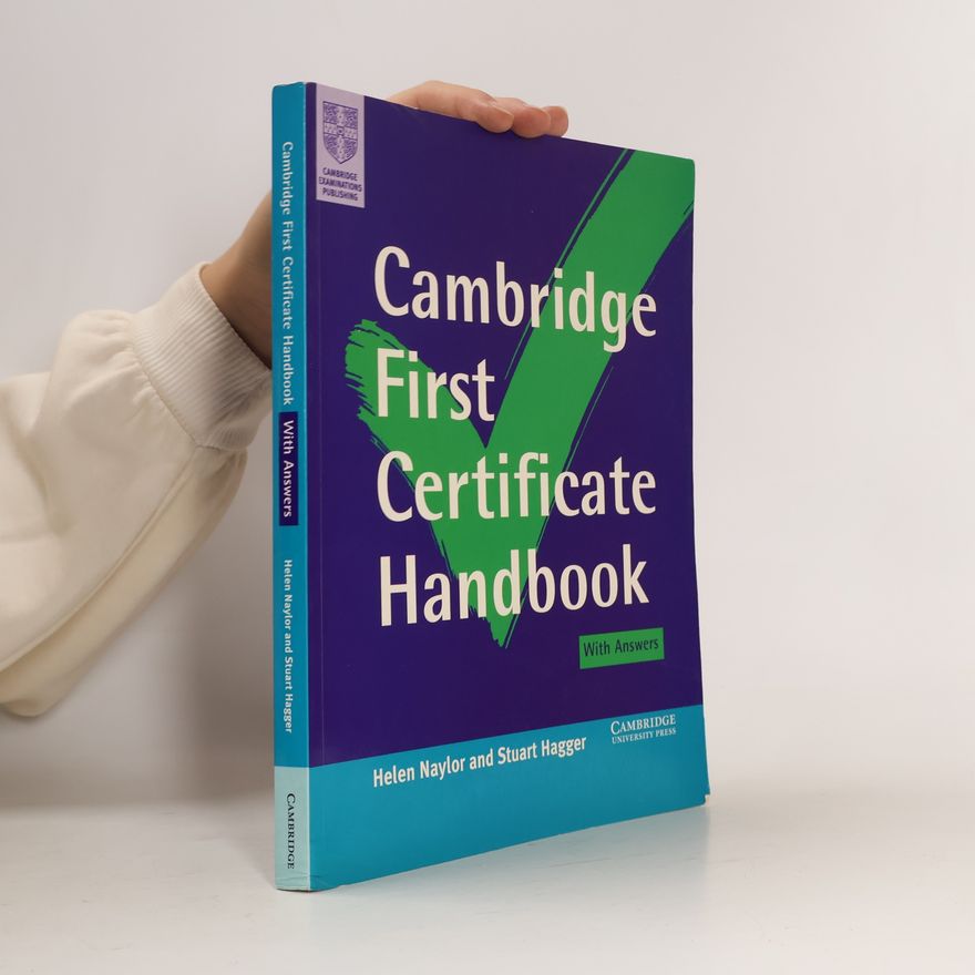 Stuart Hagger Cambridge first certificate handbook with answers