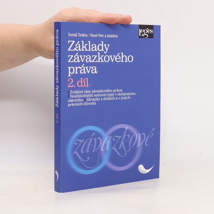 Petr Pavel Základy závazkového práva 2. díl