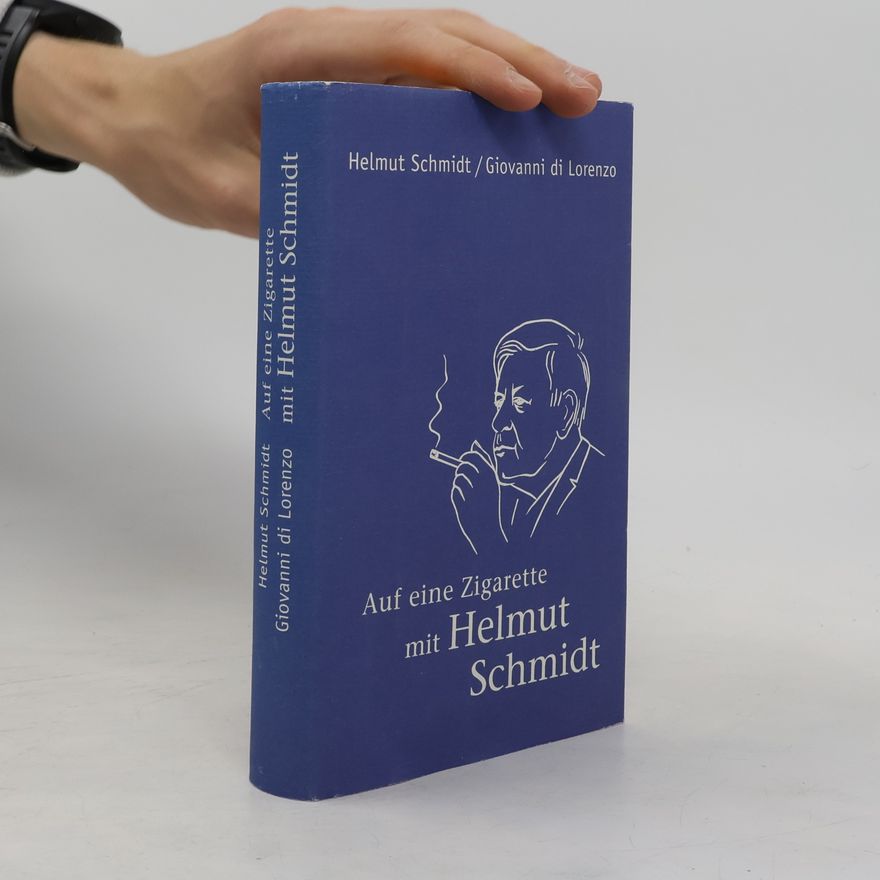 Helmut Schmidt Auf eine Zigarette mit Helmut Schmidt