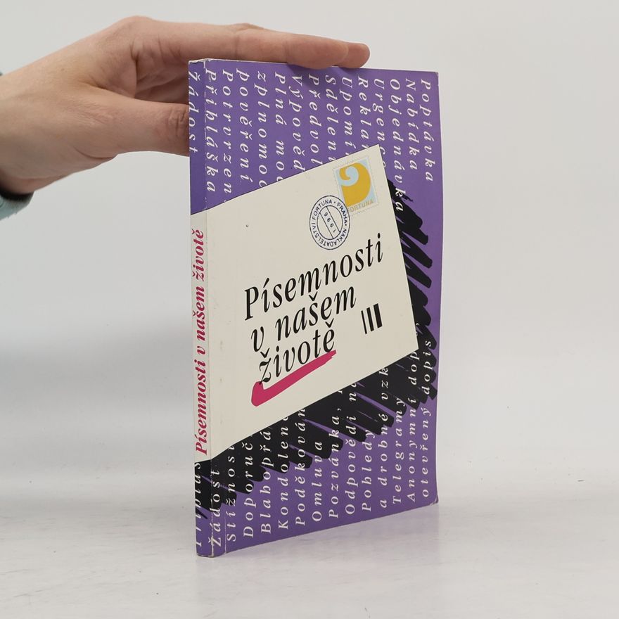 Jiří Kraus Písemnosti v našem životě
