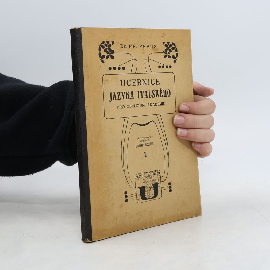 František Praus Učebnice jazyka italského, díl I