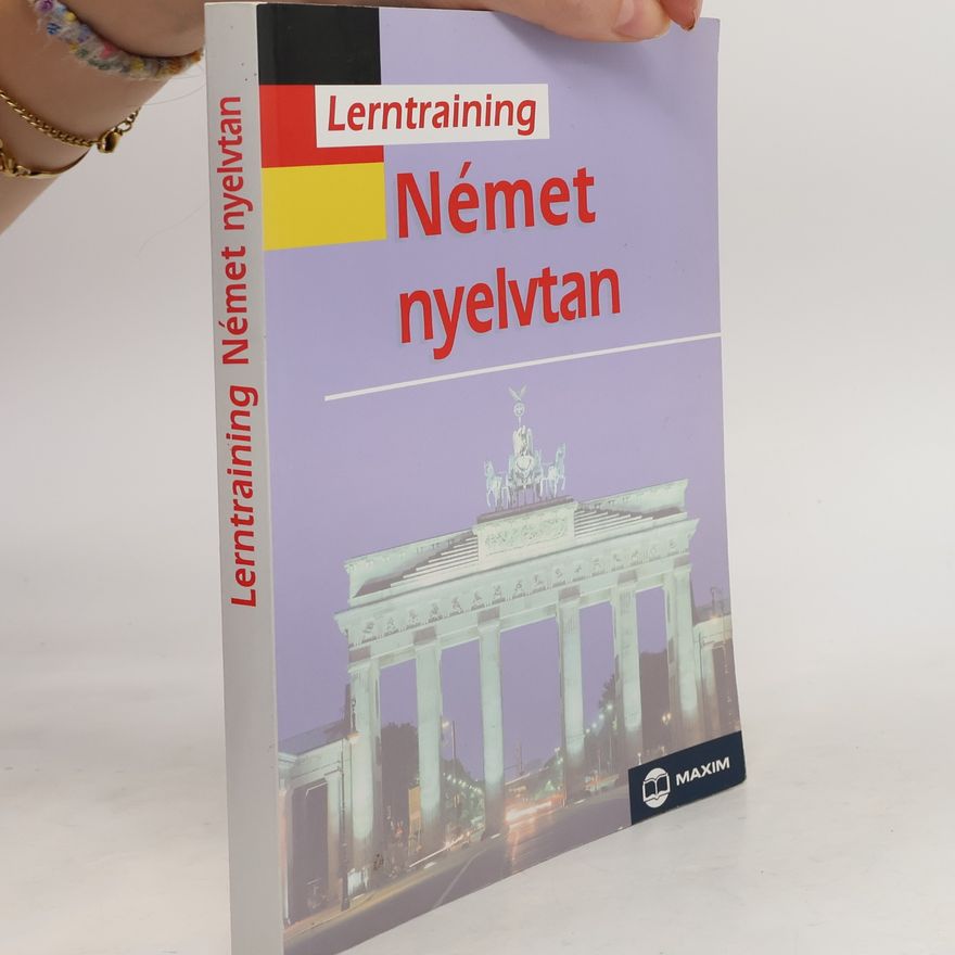 Harald Tanzer Lerntraining - német nyelvtan