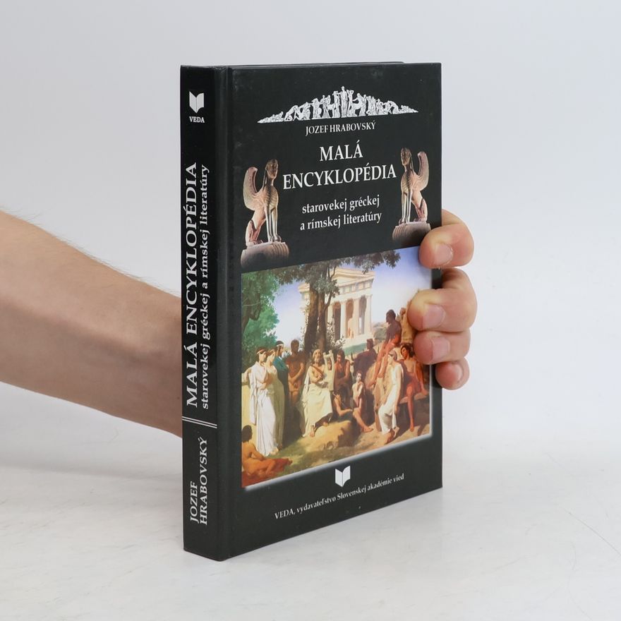 Jozef Hrabovský Malá encyklopédia starovekej gréckej a rímskej literatúry