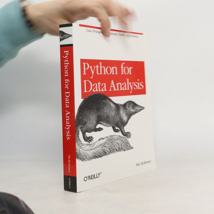 Wes McKinney Python for data analysis