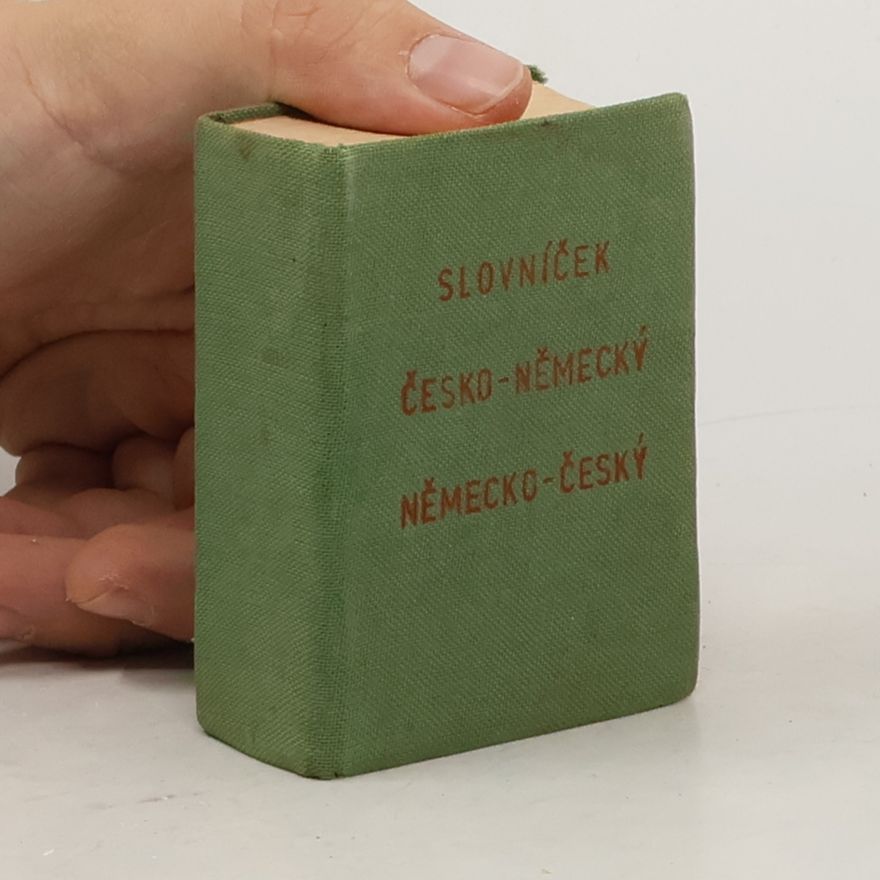J. Štěpán Kolibří slovníček česko-německý a německo-český I. díl česko-německý