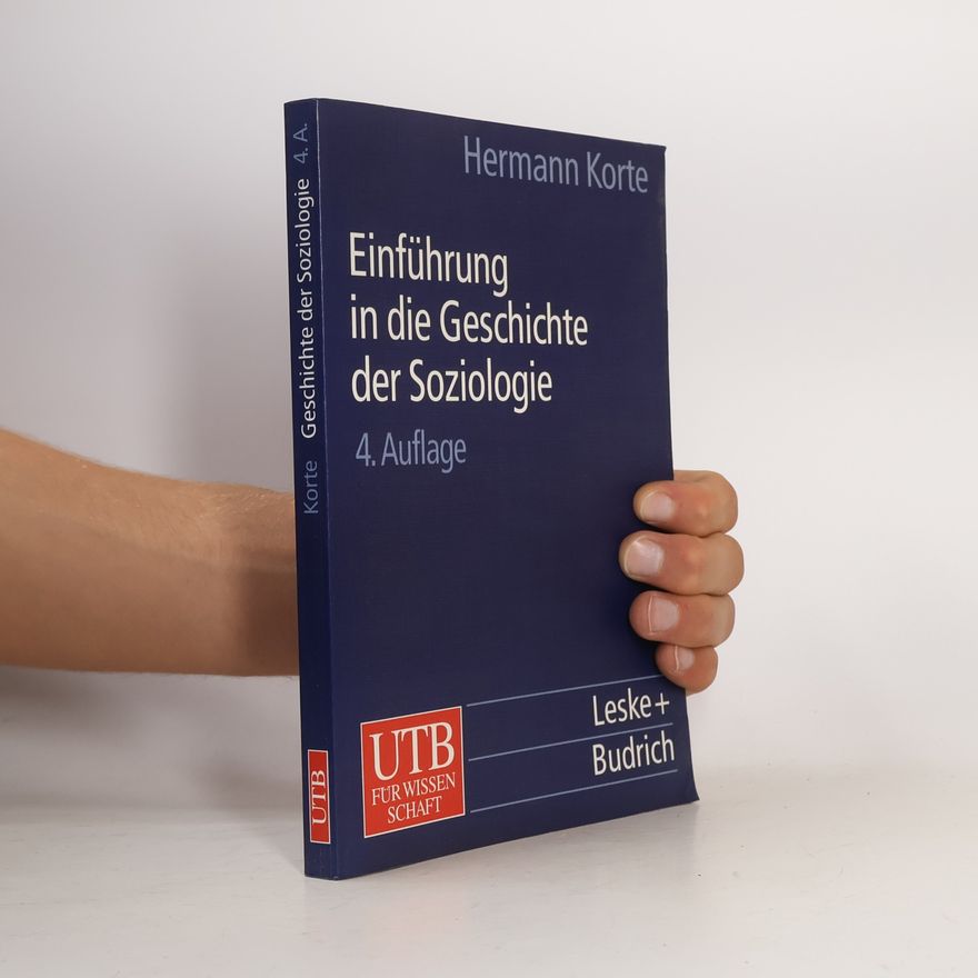 Hermann Korte Einführung in die Geschichte der Soziologie