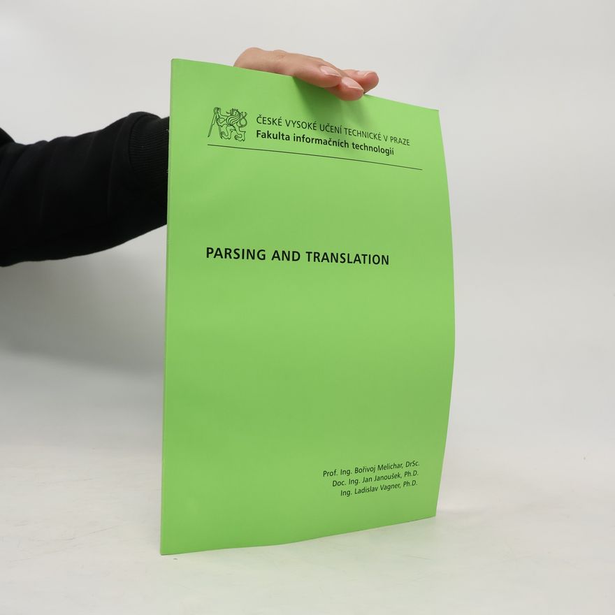 Ladislav Vagner Parsing and Translation