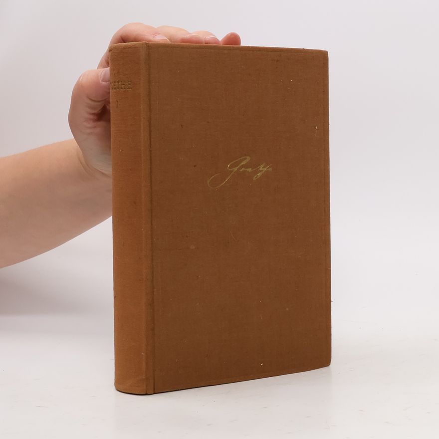 Johann Wolfgang von Goethe Goethe I