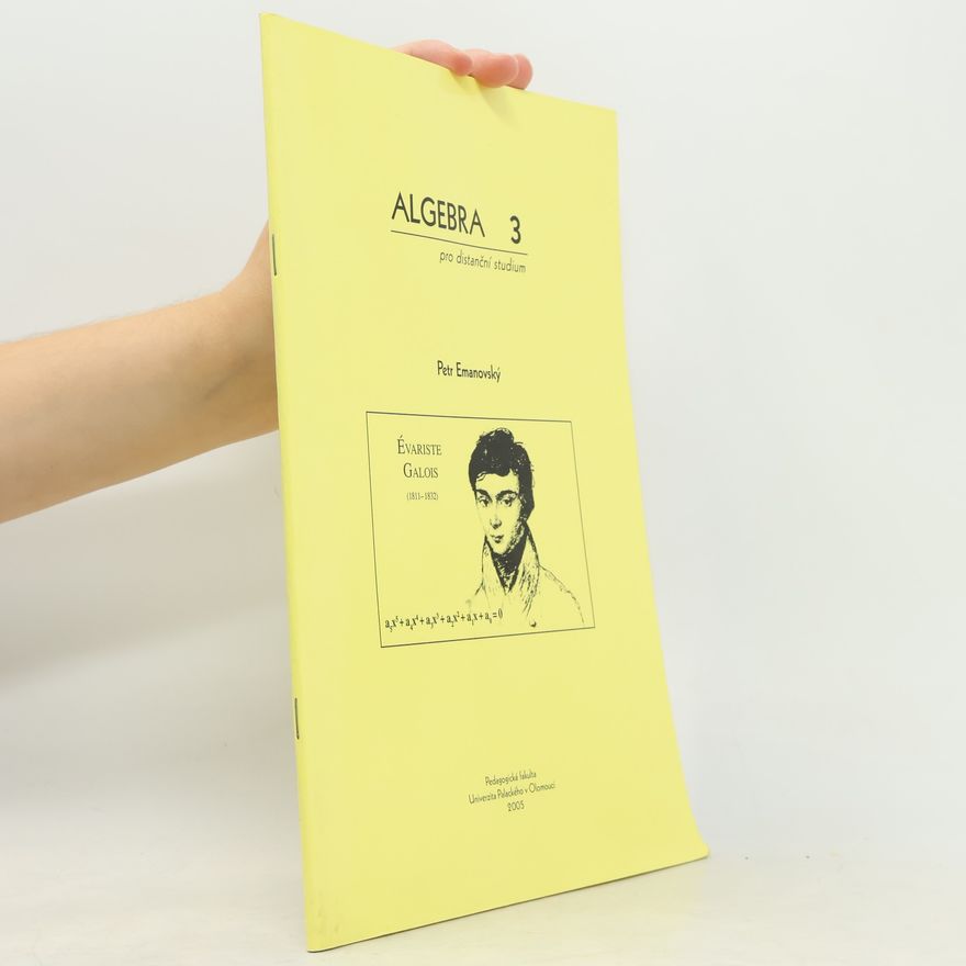 Petr Emanovský Algebra 3