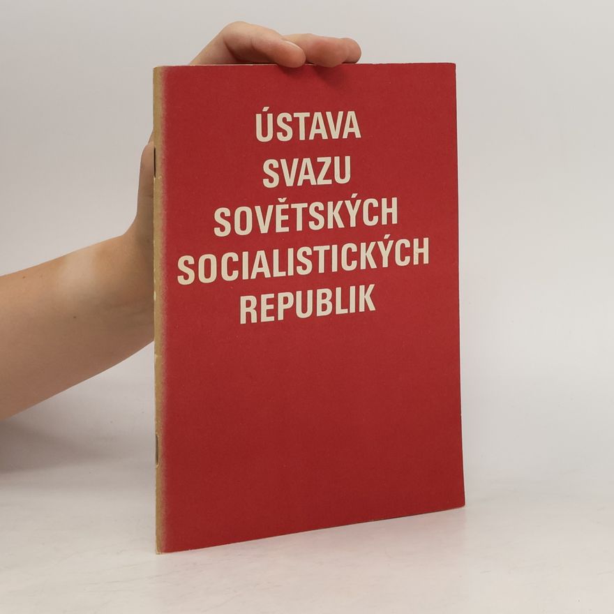Autorenkollektiv Ústava svazu sovětských socialistických republik