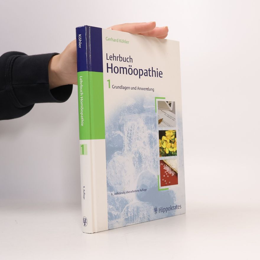 Gerhard Kohler Lehrbuch der Homöopathie