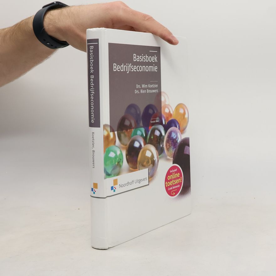 Rien Brouwers Basisboek Bedrijfseconomie - hoofdboek 10de druk