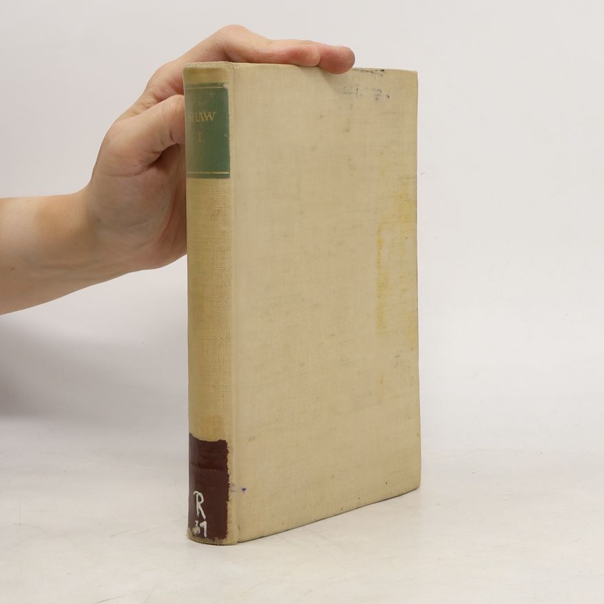 G. B. Shaw Dramatische Werke I.