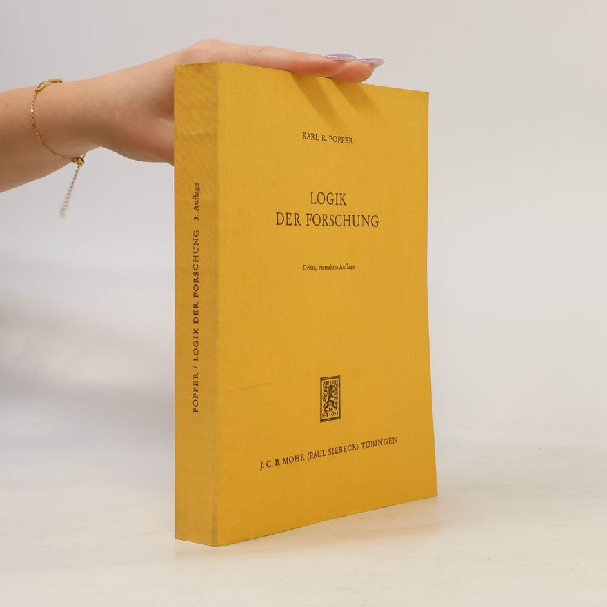 Karl Popper Logik der Forschung