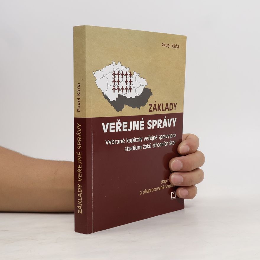 Pavel Káňa Základy veřejné správy