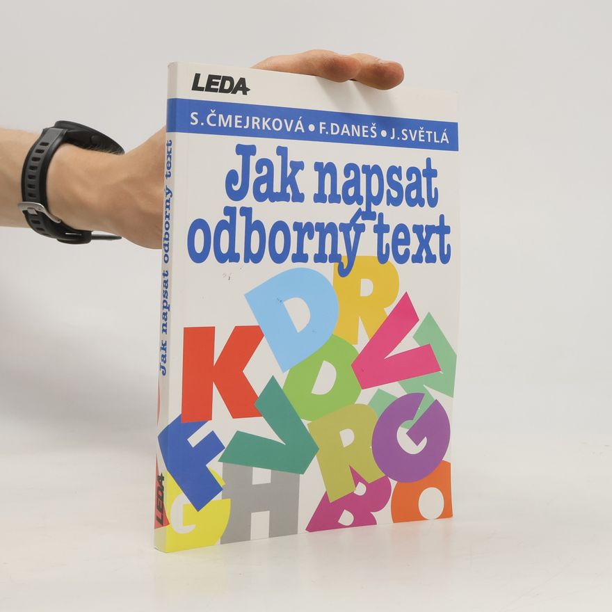 Jindra Světlá Jak napsat odborný text