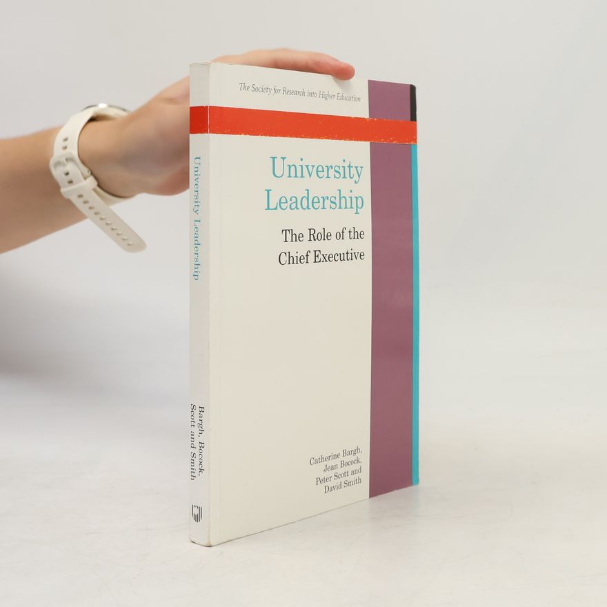 Catherine Bargh University Leadership