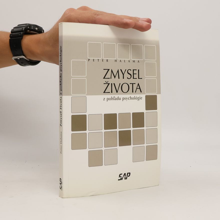 Peter Halama Zmysel života z pohl'adu psychológie