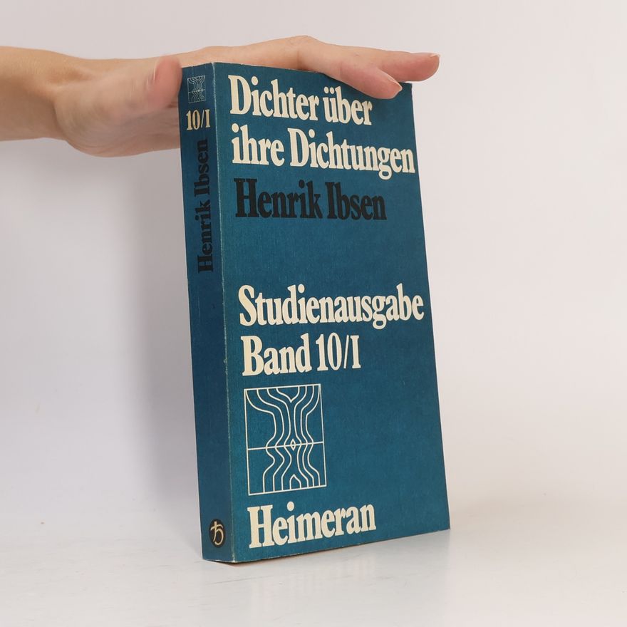 Henrik Ibsen Henrik Ibsen. Studienausgabe 10/I
