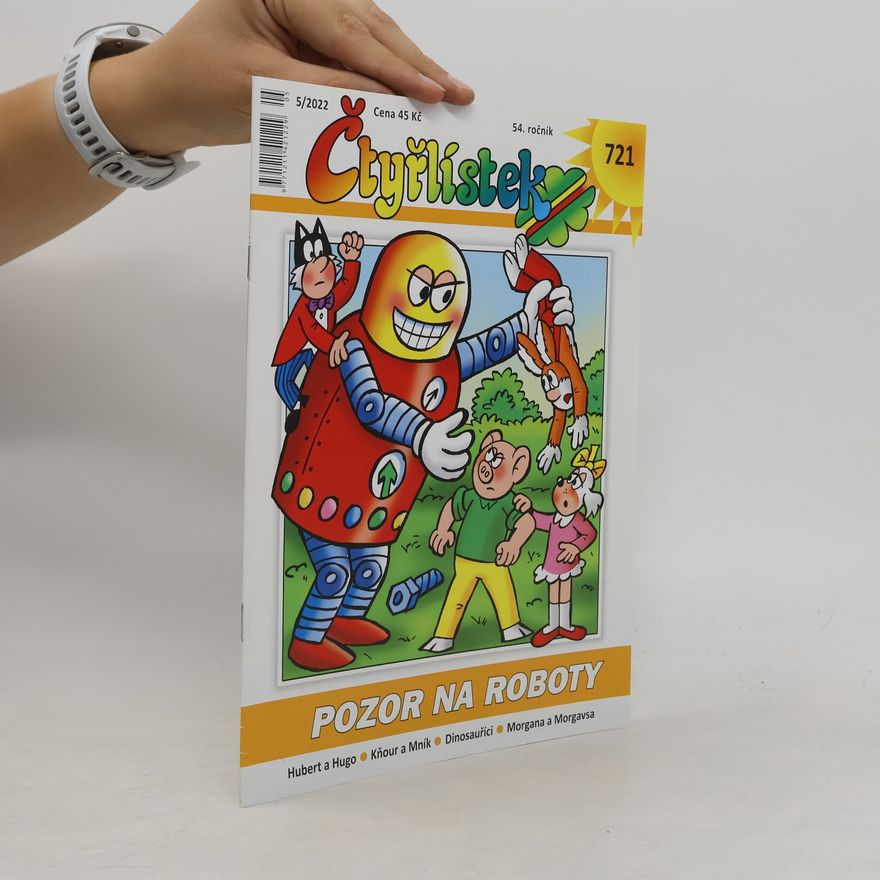 Autores varios Čtyřlístek 5/2022 721. Pozor na roboty