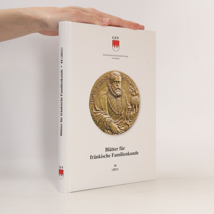 Various authors Blätter für fränkische Familienkunde
