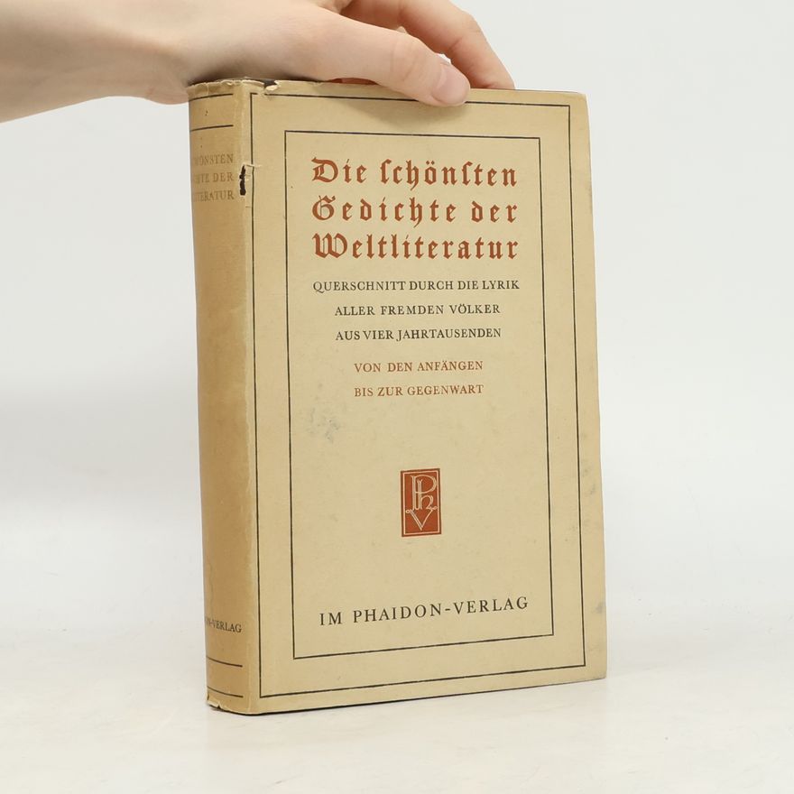 Various authors Die schönsten Gedichte der Weltliteratur