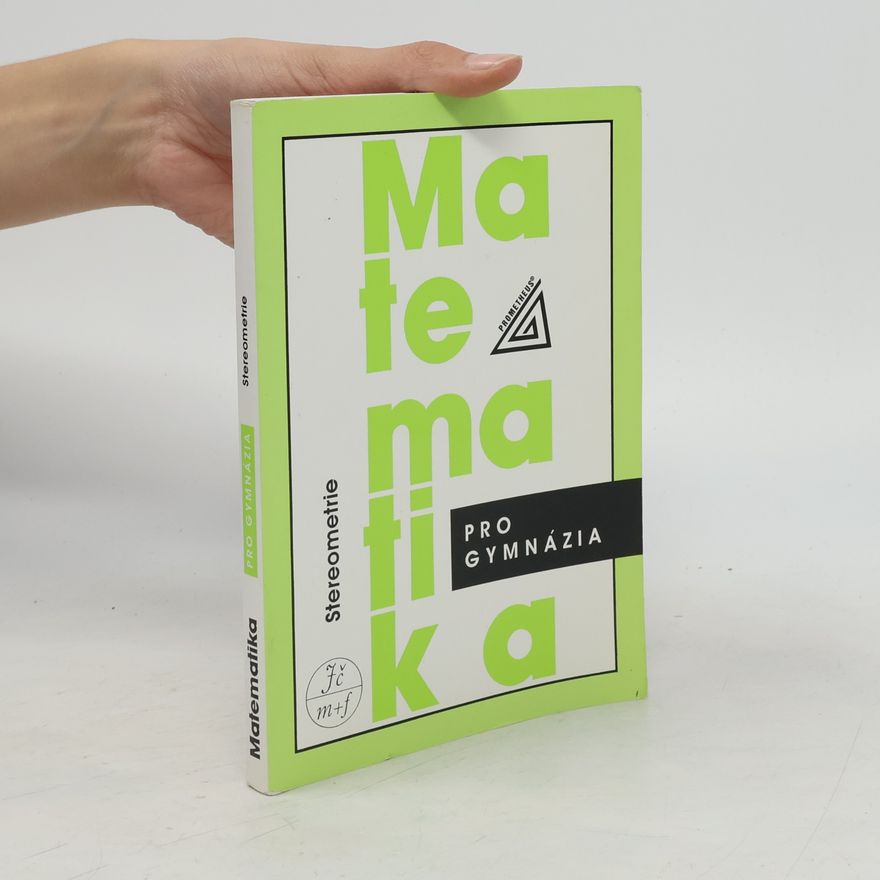Eva Pomykalová Matematika pro gymnázia. Stereometrie