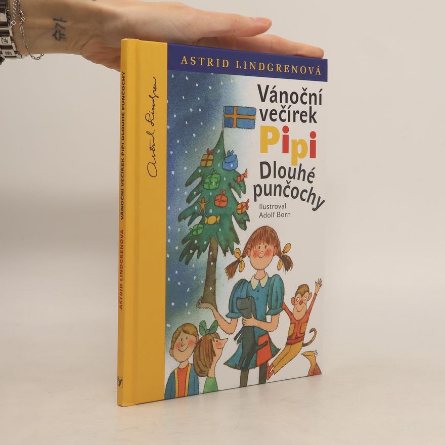 Astrid Lindgren Vánoční večírek Pipi Dlouhé punčochy
