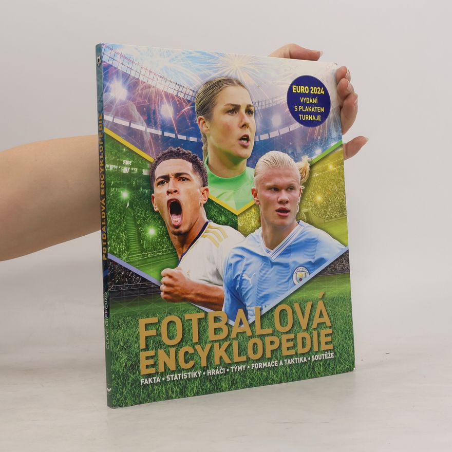 Clive Gifford Fotbalová encyklopedie EURO 2024 + plakát z turnaje