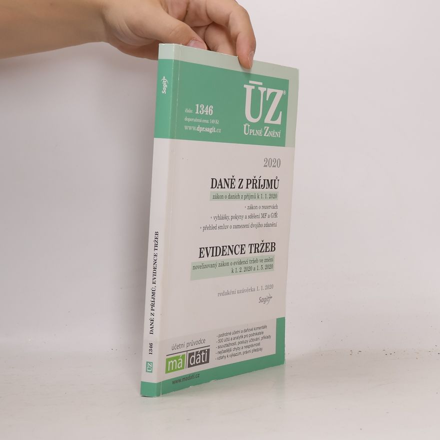 Autorenkollektiv Daně z příjmů. Evidence tržeb