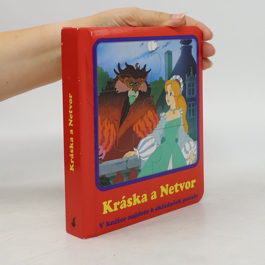 Kolektiv autorů Kráska a Netvor : V knížce najdete 6 skládaček puzzle