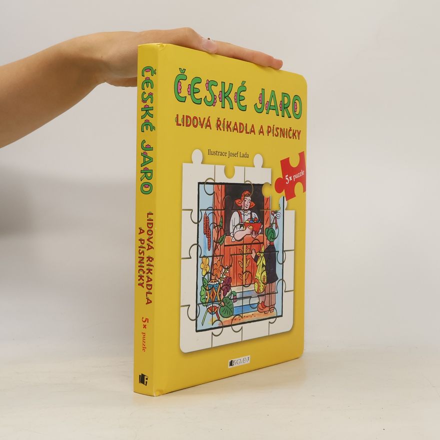 Josef Lada Lidová říkadla a písničky s puzzle - České jaro