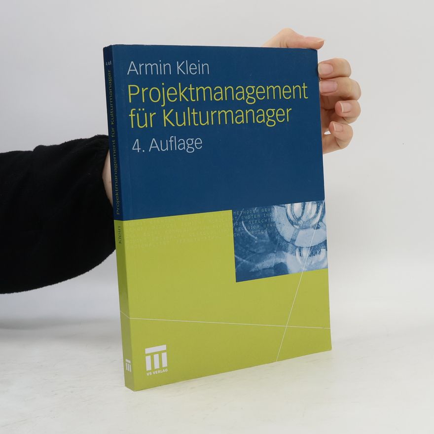 Armin Klein Projektmanagement für Kulturmanager