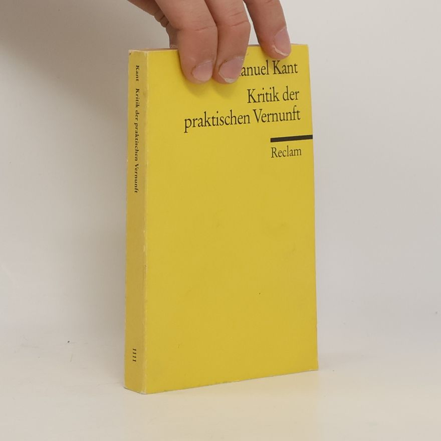 Immanuel Kant Kritik der reinen Vernunft