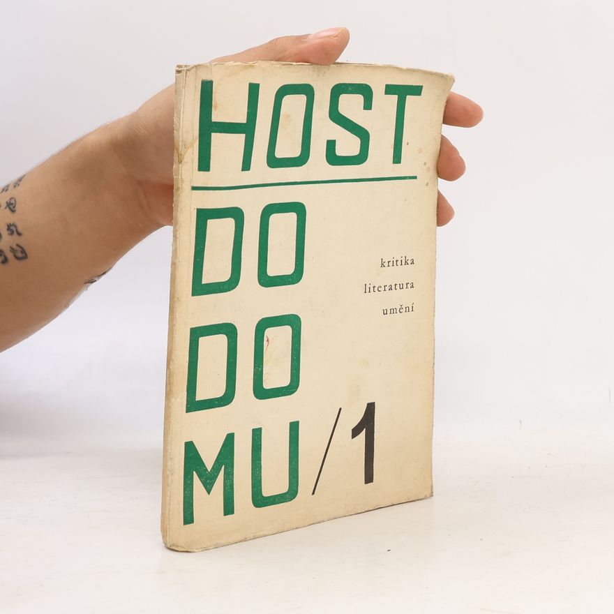 Autorenkollektiv Host do domu 1. Kritika, literatura, umění