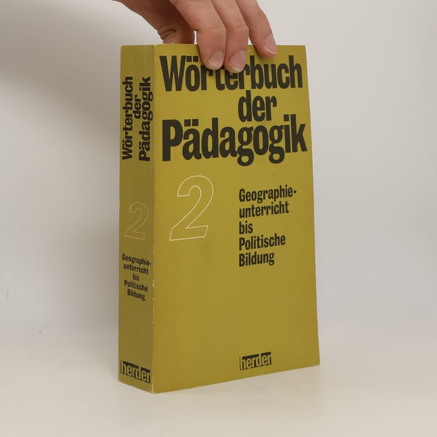 Kolektiv autorů Wörterbuch der Pädagogik 2