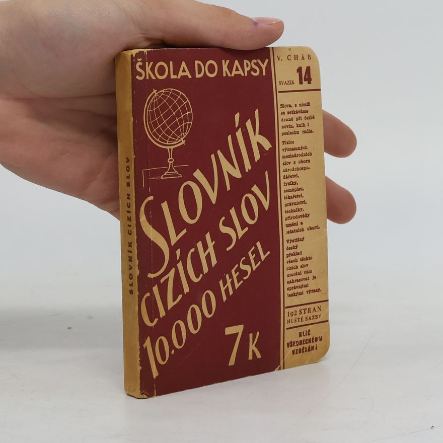 V. Cháb Škola do kapsy 14. Slovník cizích slov