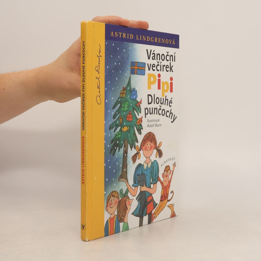 Astrid Lindgren Vánoční večírek Pipi Dlouhé punčochy