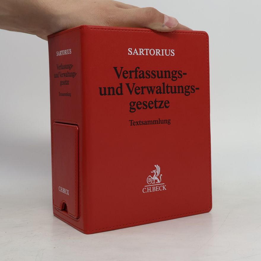 Carl Sartorius Sartorius 1 Verfassungs- und Verwaltungsgesetze (Pflichtabnahme)