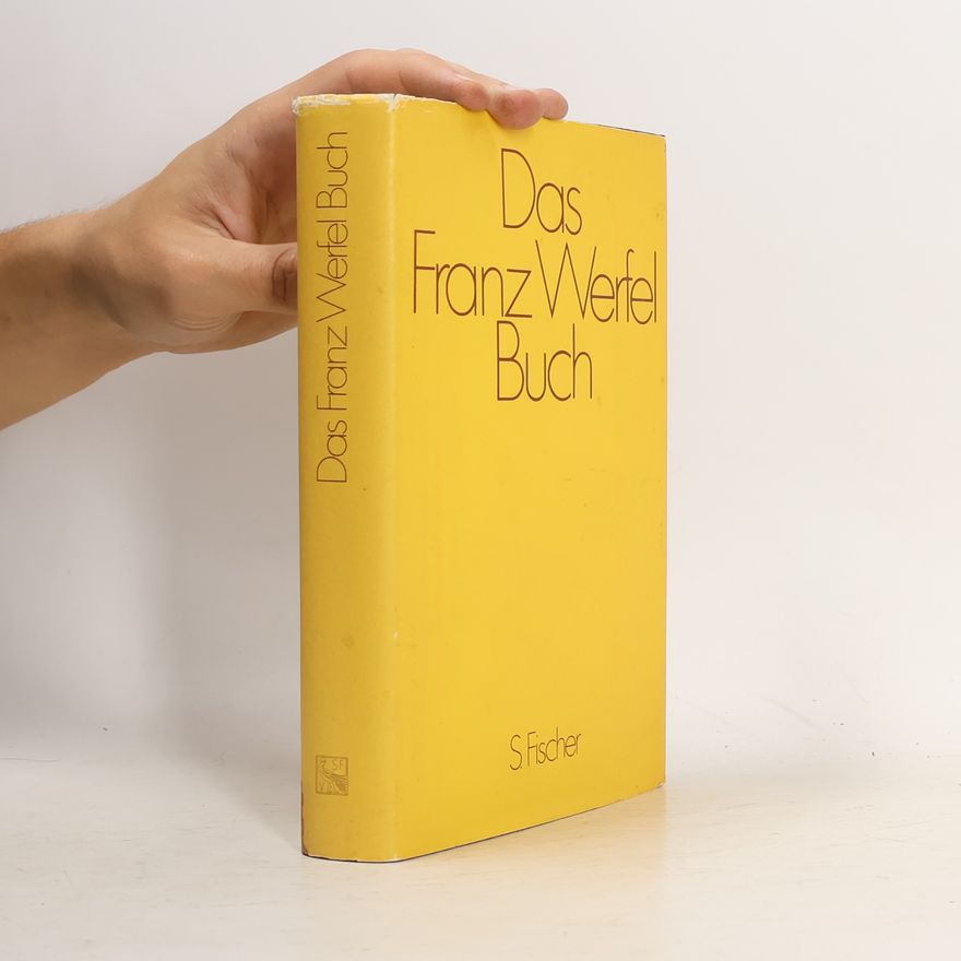 Franz Werfel Das Franz Werfel Buch
